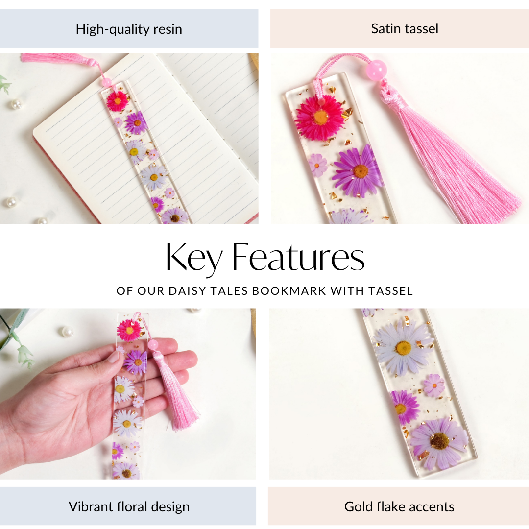 Daisy Tales Bookmark With Tassel Nestasia