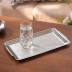 Minimalist Stainless Steel Tray Large 32x16cm Nestasia