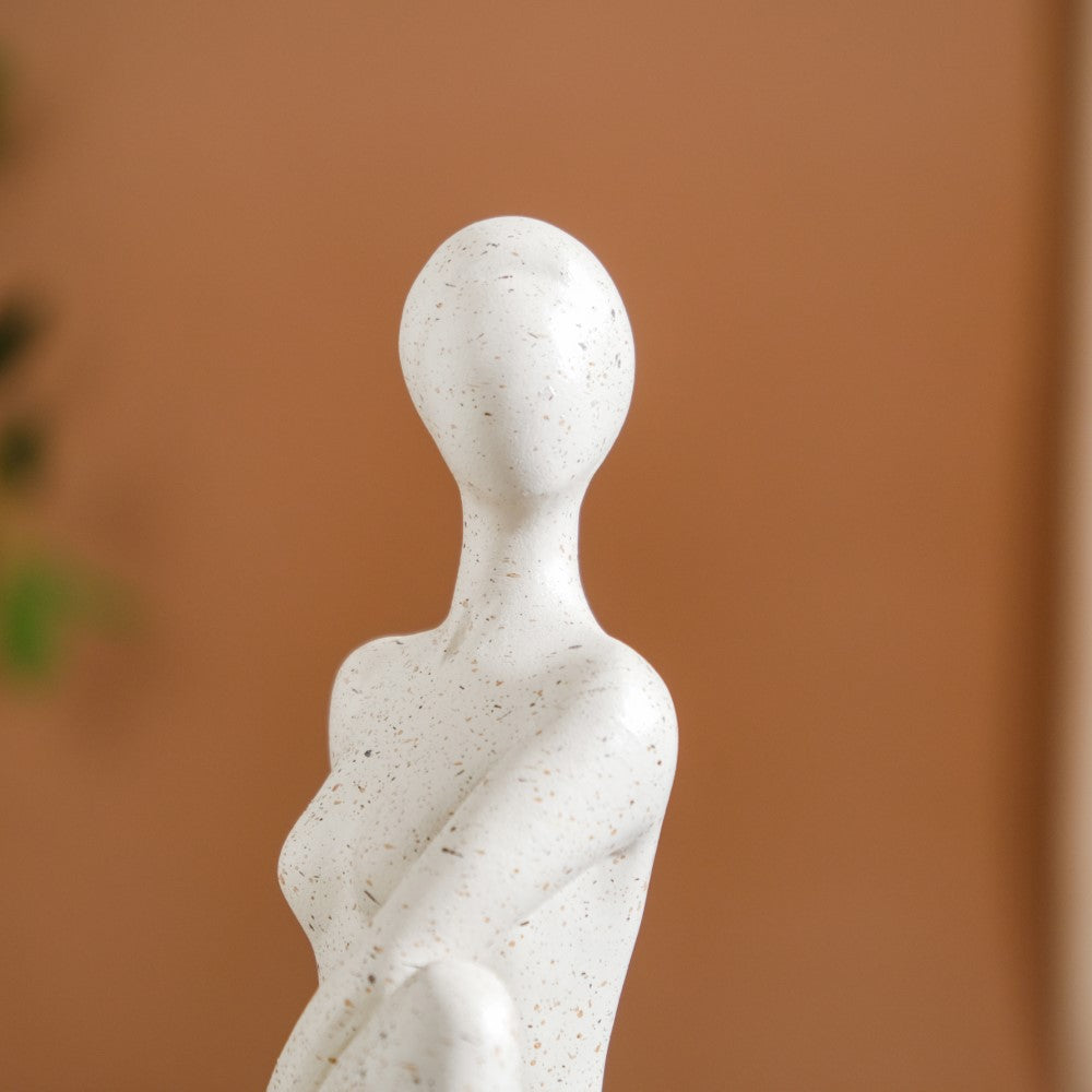 Spinal Twist Yoga Pose Showpiece Nestasia