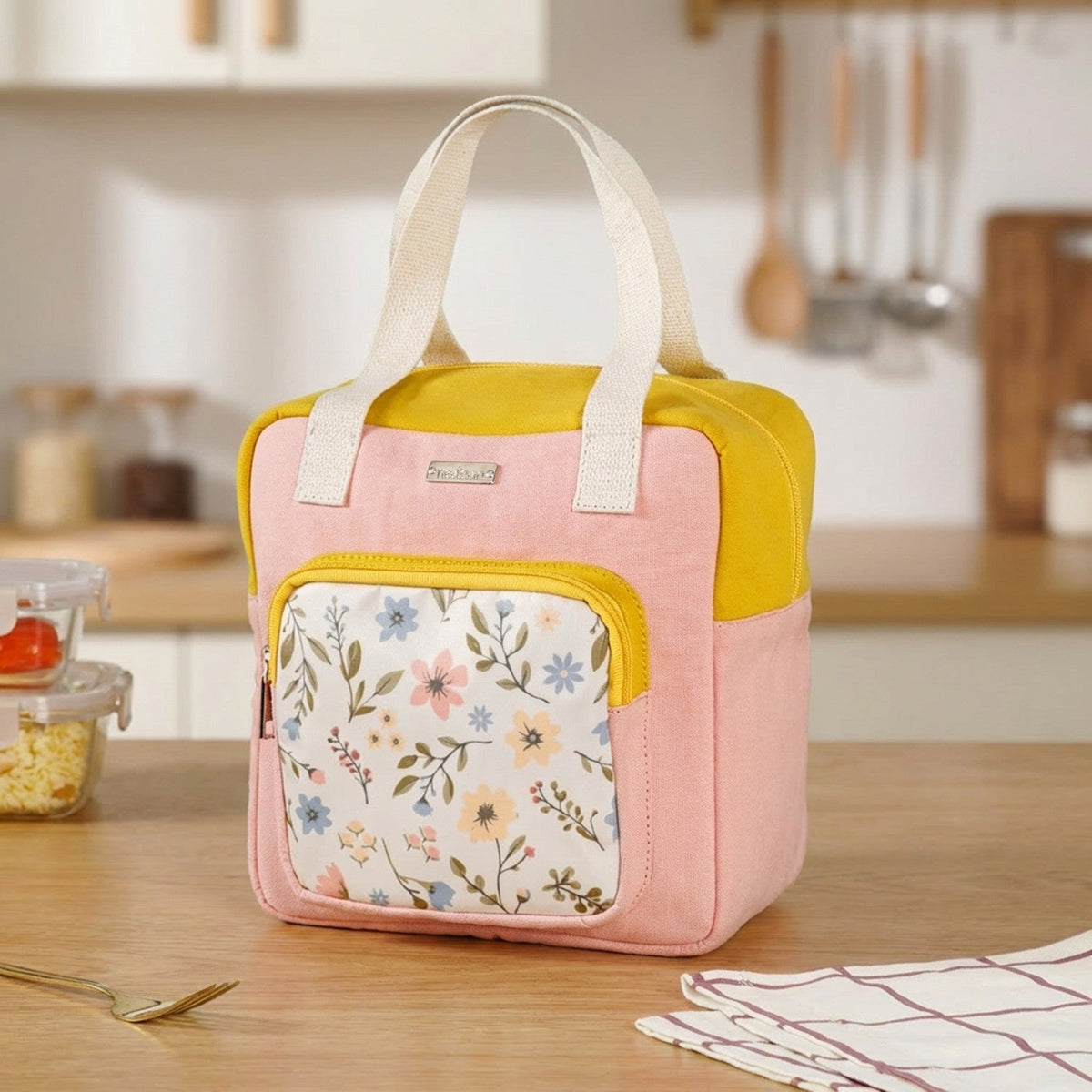 FloraPack Insulated Lunch Bag For Women Nestasia