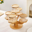 3 Tier Kitchen Storage Airtight Jars With Stand Set Of 6 450ml Nestasia