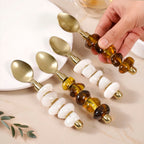 Zen Pebble Dessert Spoon Set Of 4 Nestasia