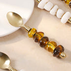 Zen Pebble Dessert Spoon Set Of 4 Nestasia