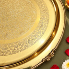 Brass Traditional Pooja Thal Vedansh Craft