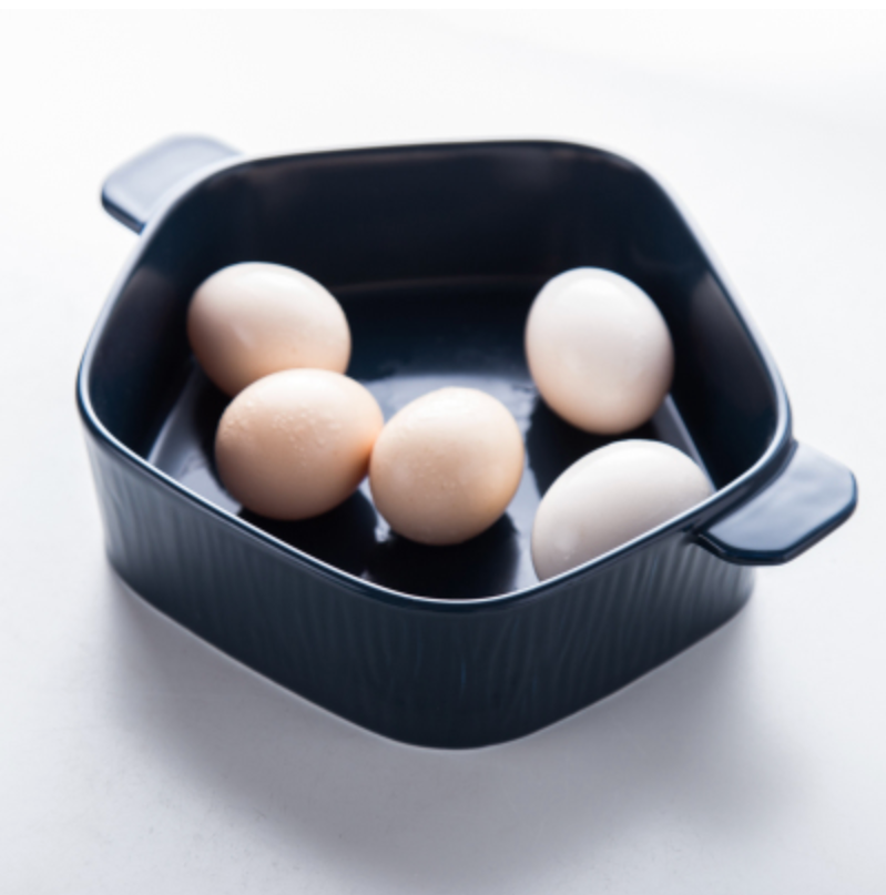 GEOMTERIC pentagon serving bowl - Prussian blue Nestasia