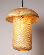 Artistic Bamboo Ceiling Light for Dining Room and Home