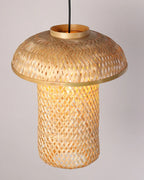Artistic Bamboo Ceiling Light for Dining Room and Home