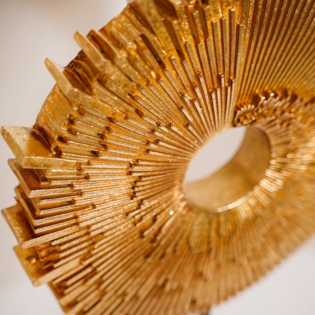 Abstract Ammonite Showpiece For Home Decor Nestasia