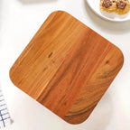 Acacia Wood Cake Stand Nestasia