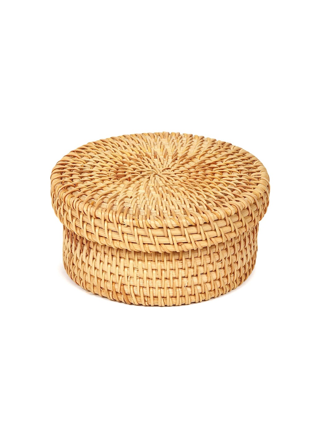 Handwoven Rattan Coasters Set for Tabletop, Dining, and Drink Protection