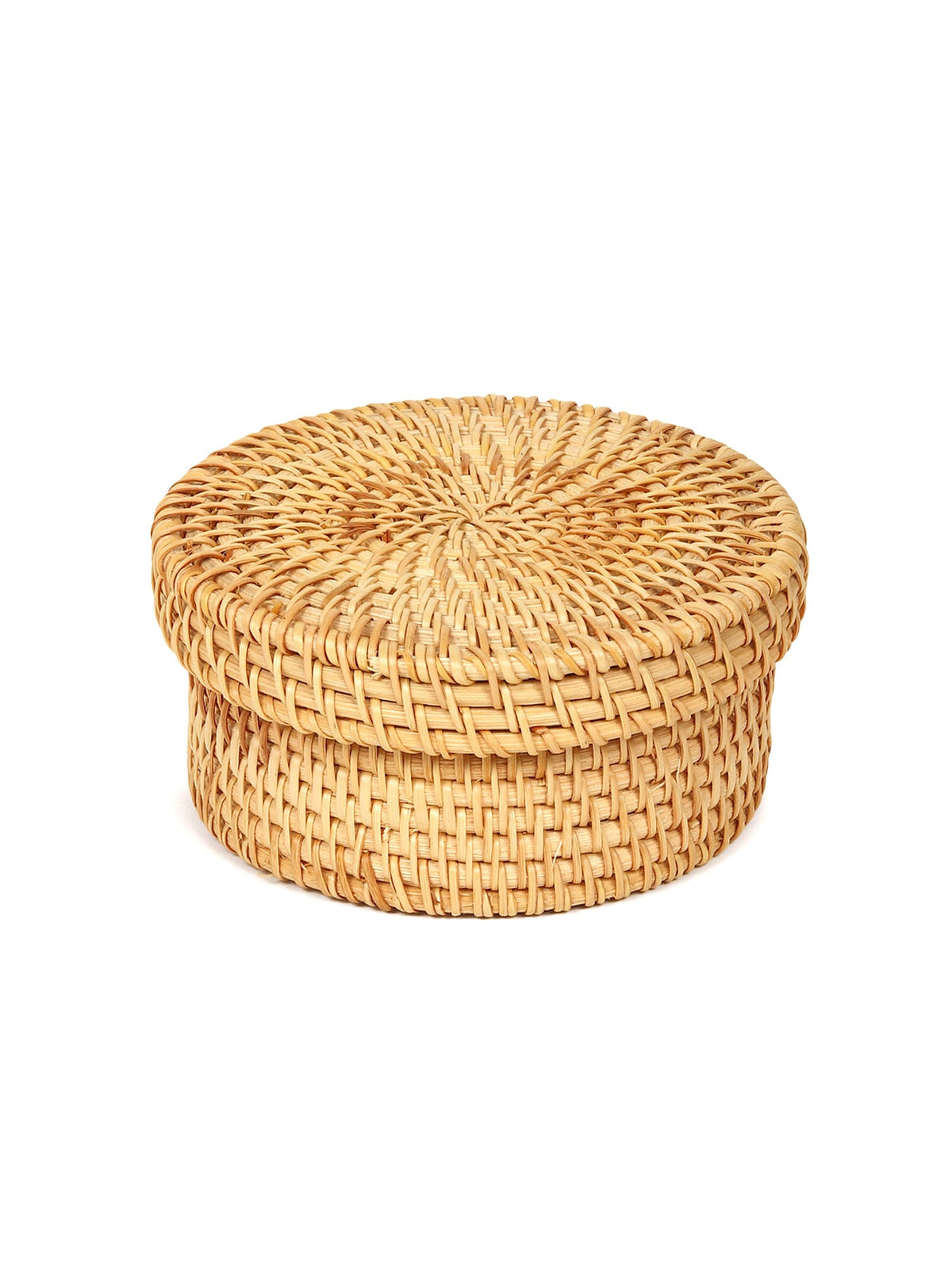 Handwoven Rattan Coasters Set for Tabletop, Dining, and Drink Protection