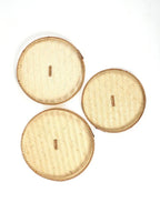 Natural Bamboo Set of 3 Tray for Gifting, Serving, and Multipurpose Use