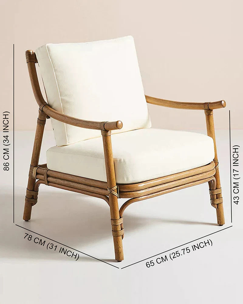 Bamboo Accent Chairs for Modern Home Interiors