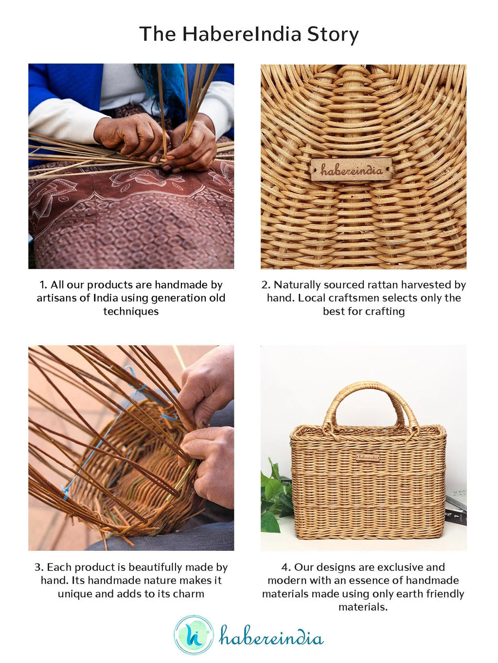 Wicker Picnic Basket for Garden, Park & Weekend Outings