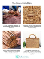 Wicker Picnic Basket for Garden, Park & Weekend Outings