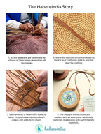 Boho-Chic Round Rattan Crossbody Bag for Summer, Festivals, and Outdoor Adventures