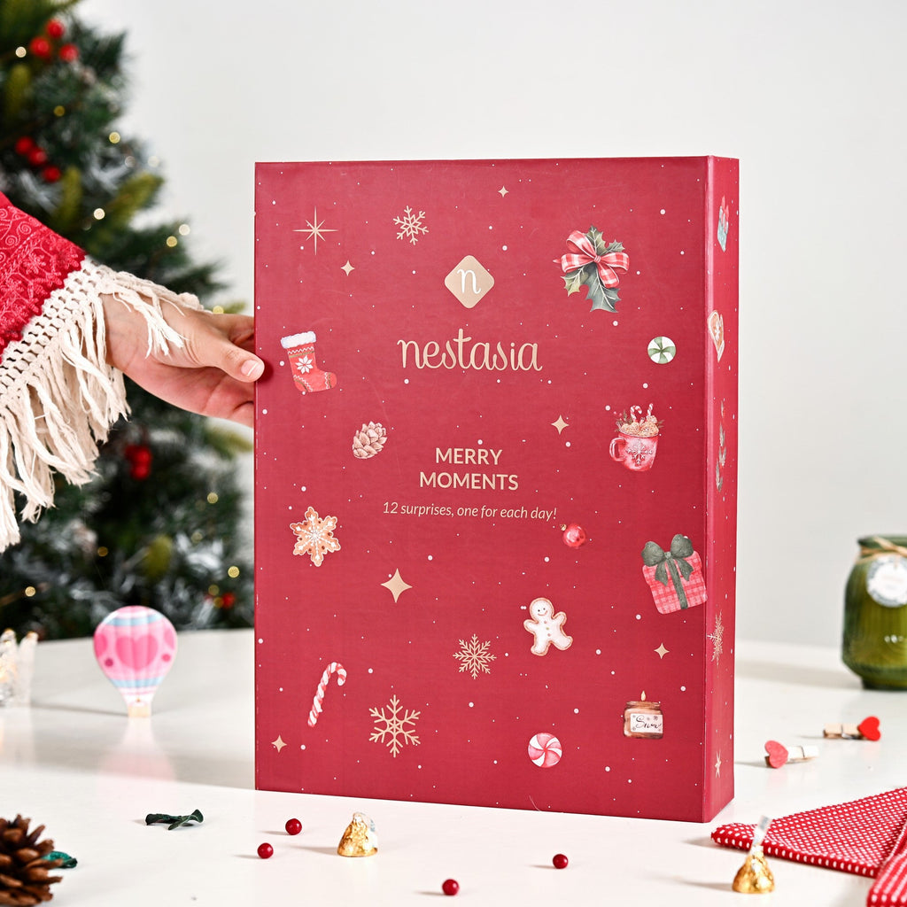 Christmas Advent Calendar Gift Box With 12 Gifts Nestasia