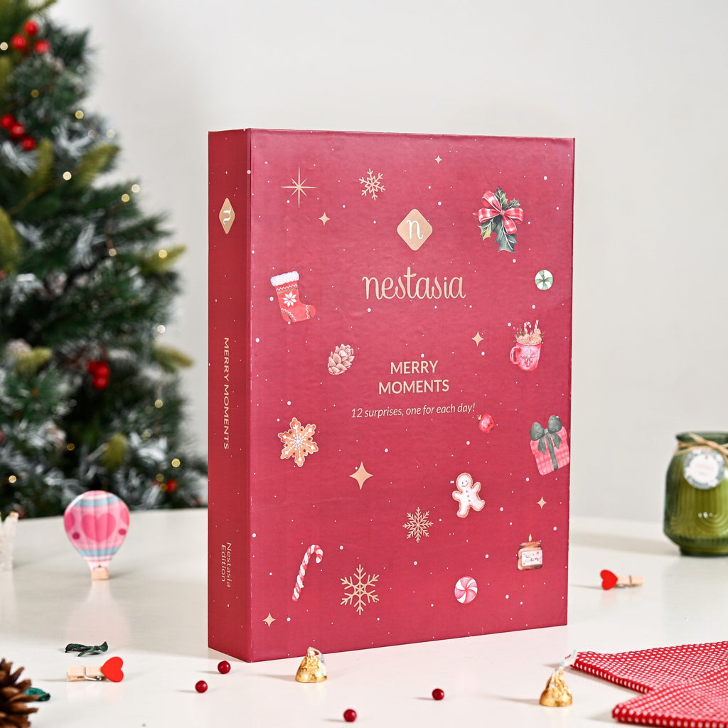 Christmas Advent Calendar Gift Box With 12 Gifts Nestasia