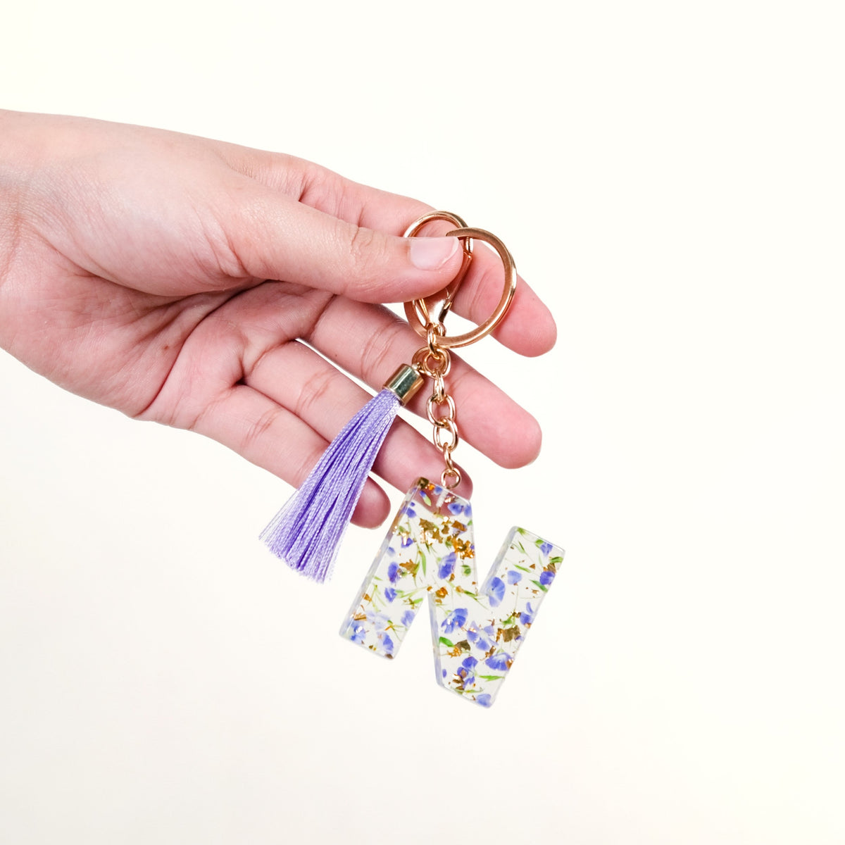 Nestled Blossoms N Resin Keychain Nestasia