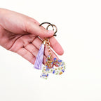 Petals And Glitter P Dual Hook Keychain Nestasia