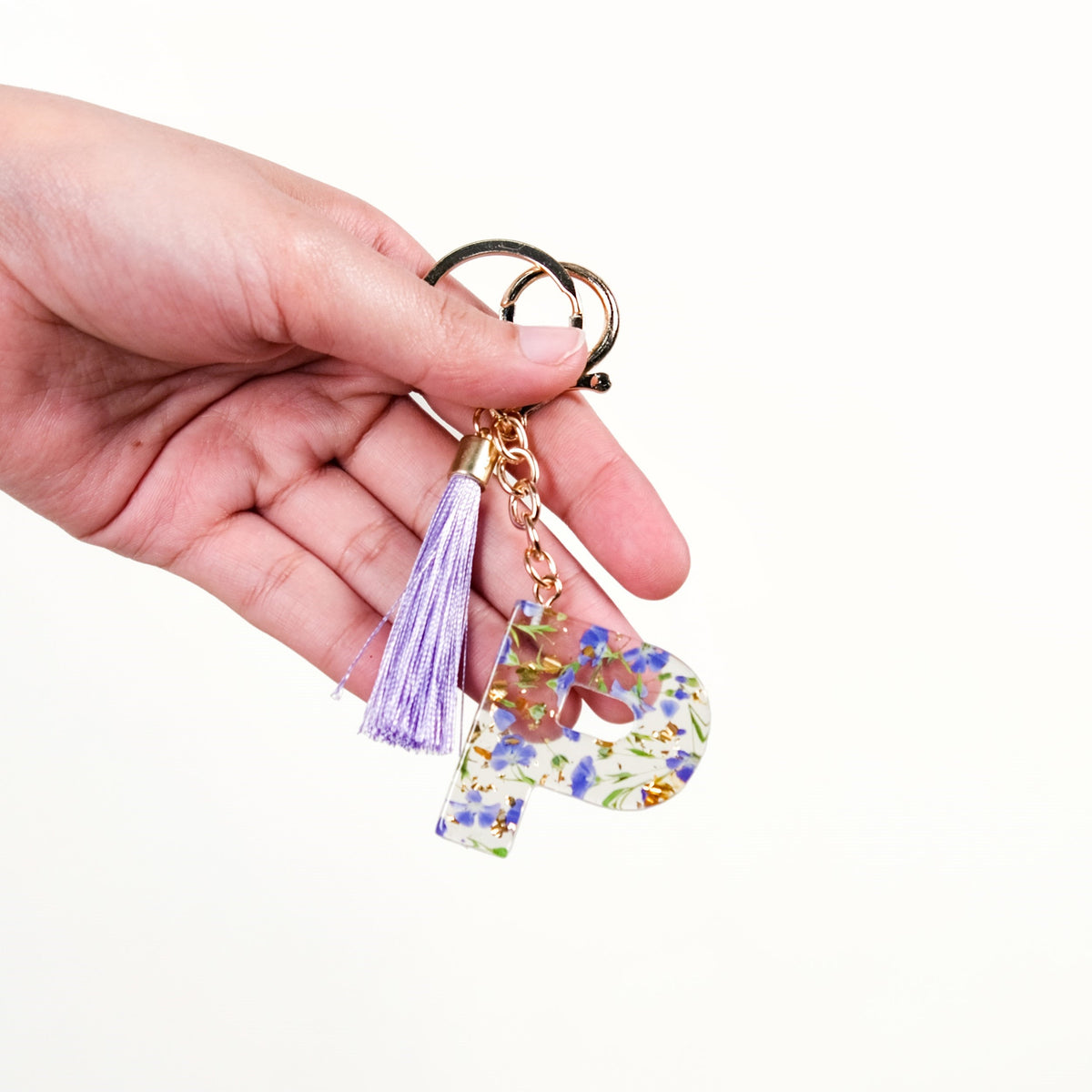Petals And Glitter P Dual Hook Keychain Nestasia