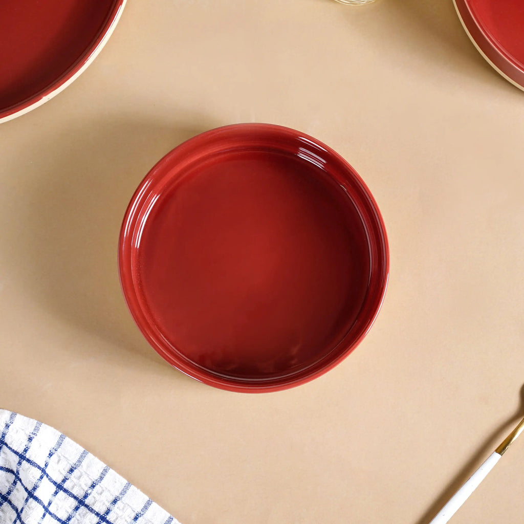 Amber Clay 22 Piece Dinnerset For 6 Nestasia