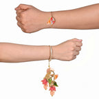 Bellflower Rakhi And Lumba Gift Set Nestasia