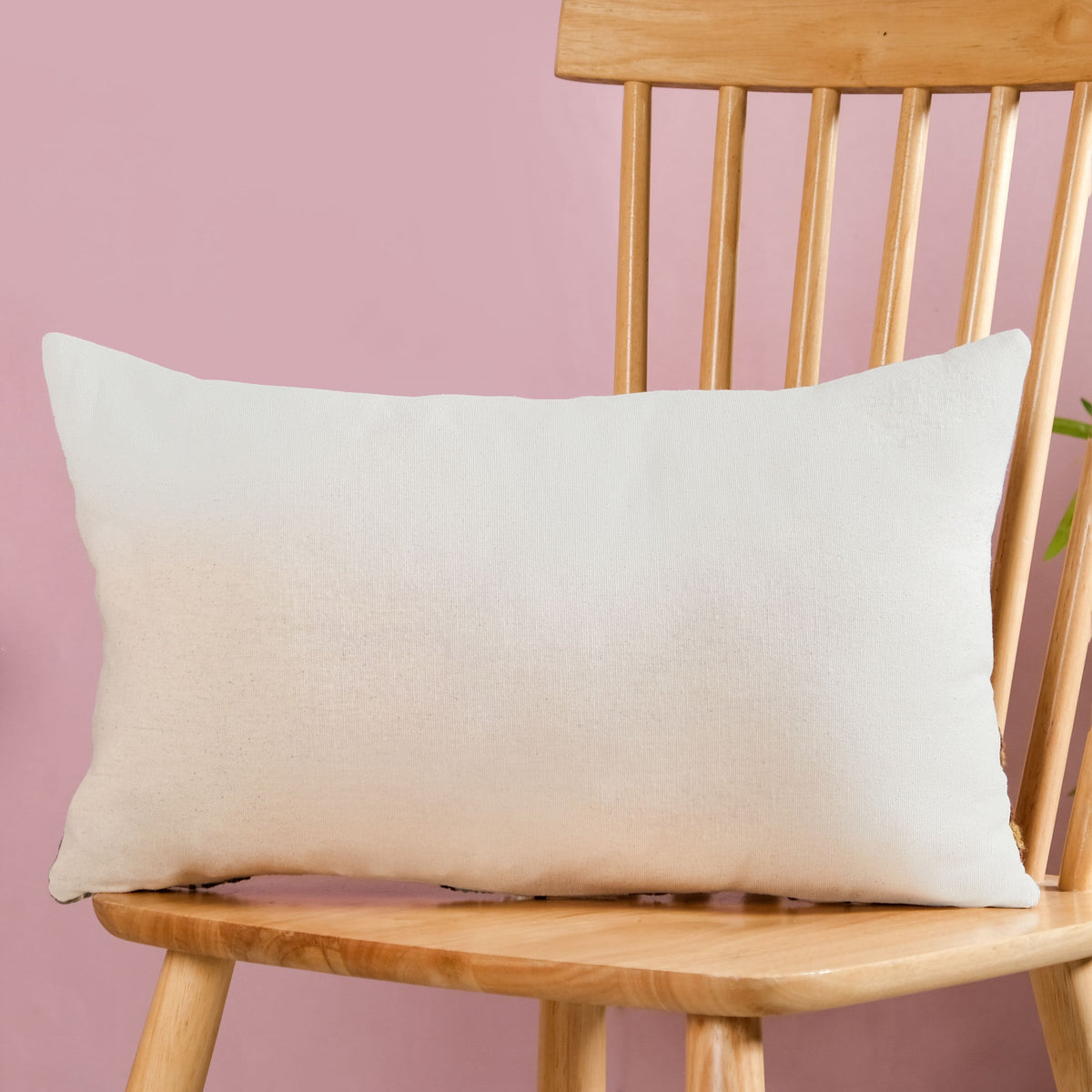 Hand Embroidered Botanica Cotton Cushion Cover 50x30cm Nestasia