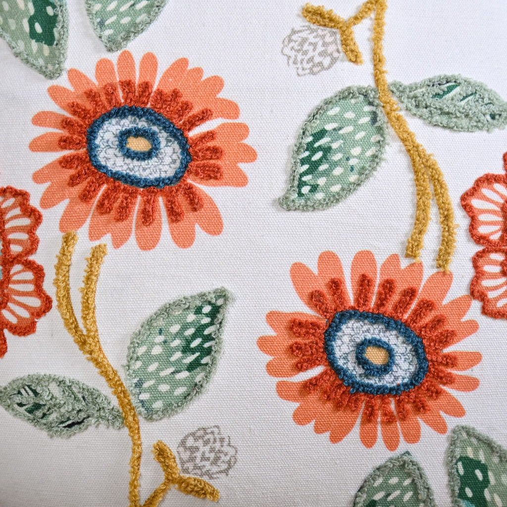 Bloom Era Artisanal Highlight Cotton Cushion Cover 46cm Nestasia