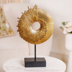 Abstract Ammonite Showpiece For Home Decor Nestasia