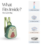 Avocado Insulated Kids Lunch Bag Nestasia
