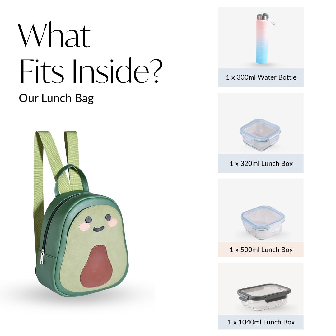 Avocado Insulated Kids Lunch Bag Nestasia