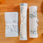 Azzurro Classic Table Place Mat, Runner and Napkin Set Nestasia