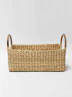 Handmade Seagrass Storage Basket for Living Room, Kitchen, and Office Use