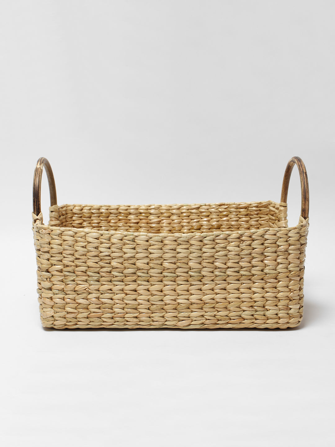Handmade Seagrass Storage Basket for Living Room, Kitchen, and Office Use