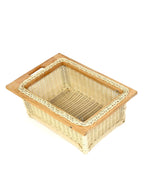 Multipurpose Wicker Modular Onion Basket for Pantry, Cabinet, and Kitchen Organization