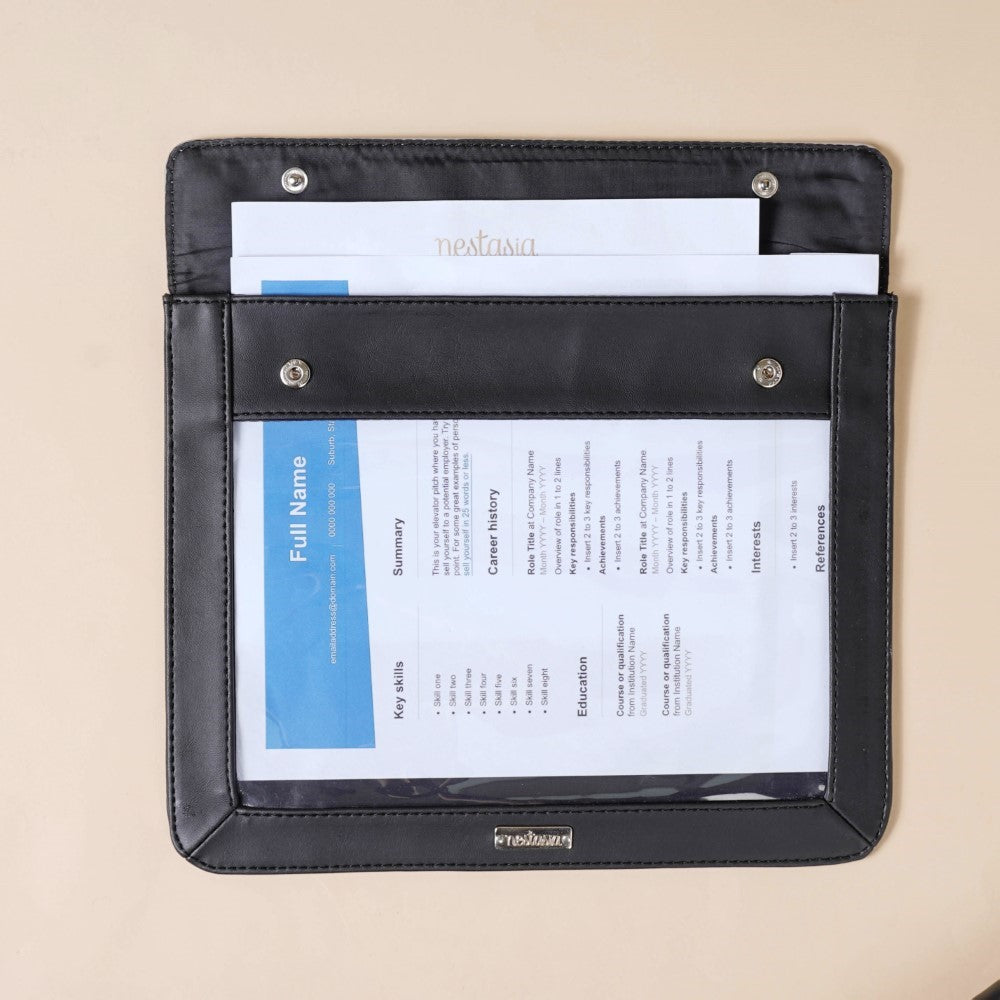 Multipurpose Sling Bag And Sleeve Set Of 2 Black Nestasia