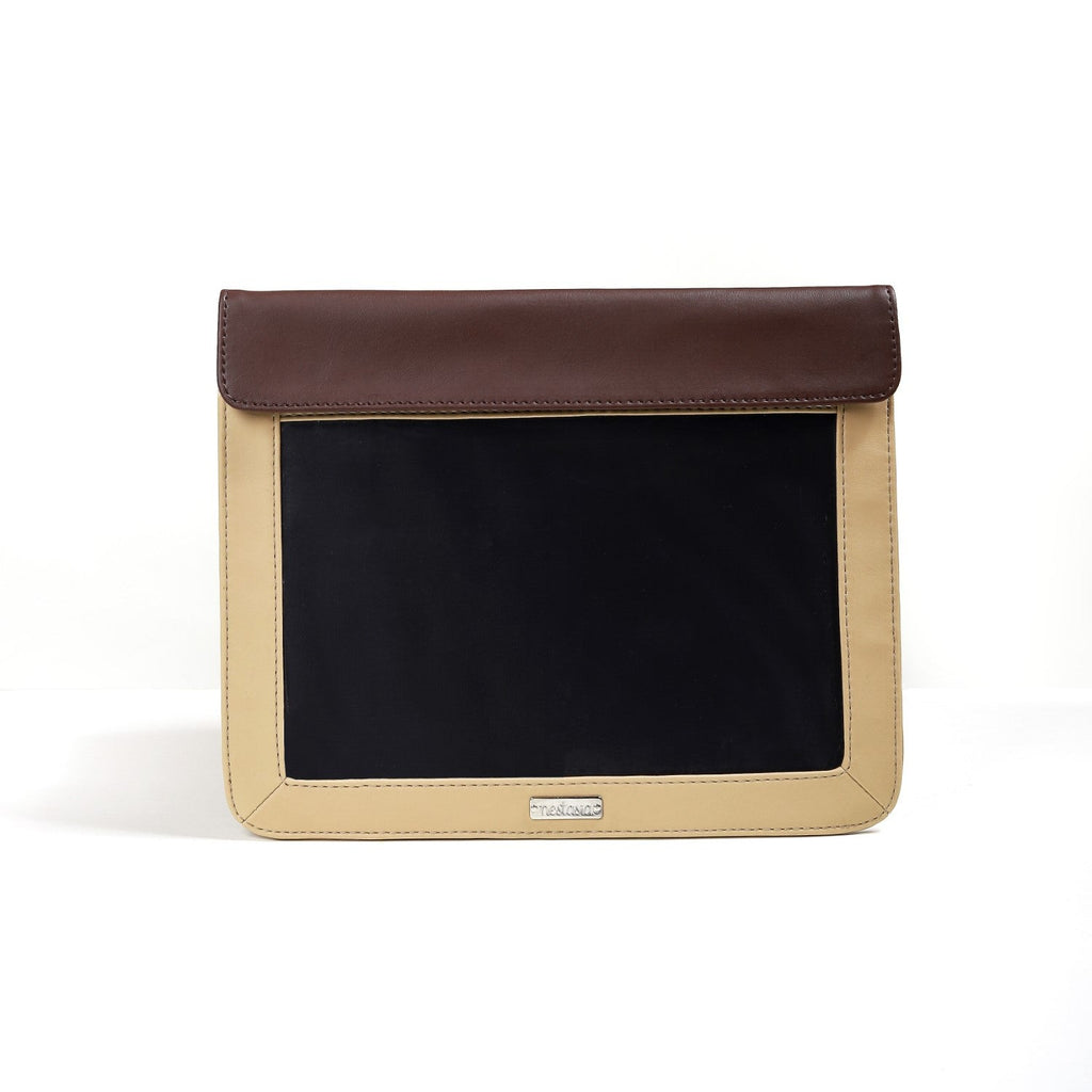 Stylish Sling Bag And File Bag Set Of 2 Beige Nestasia