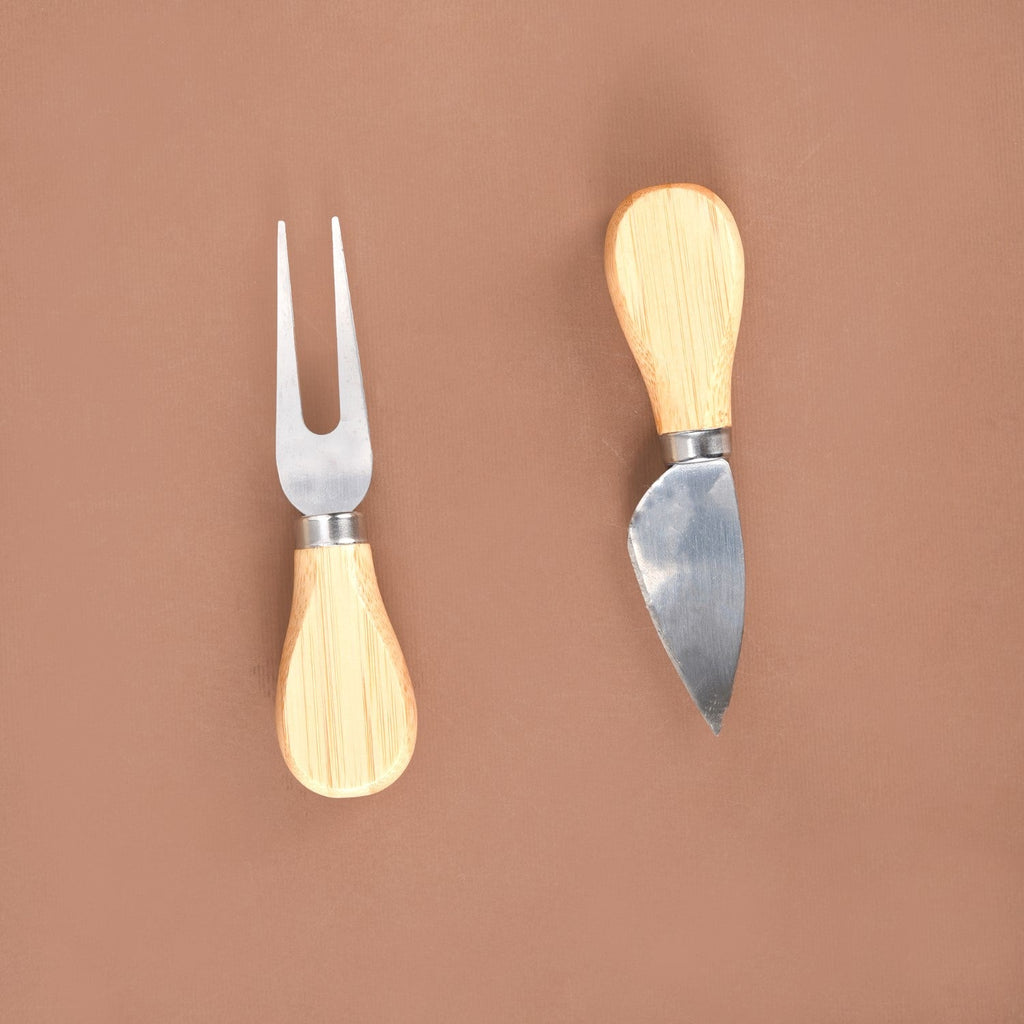Slate Snack Platter Set With Cheese Knives Nestasia