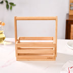 Natural Bamboo Crate Caddy Nestasia