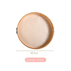 Round Tray With Embossed Acrylic Base And Bamboo Rim Nestasia