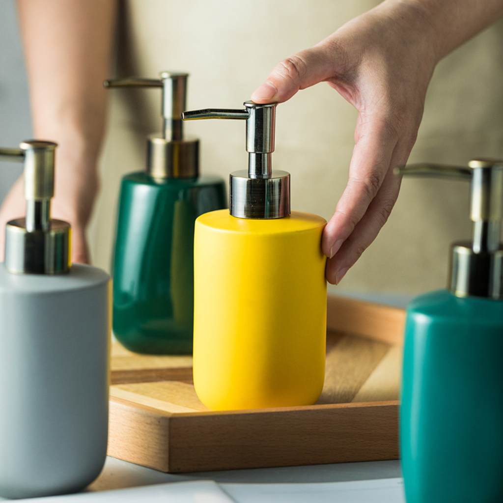 Fancy Soap Pump Bottle Nestasia