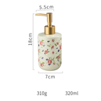 Floral Soap Dispenser Nestasia