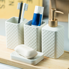 Classic White Bath Set Nestasia