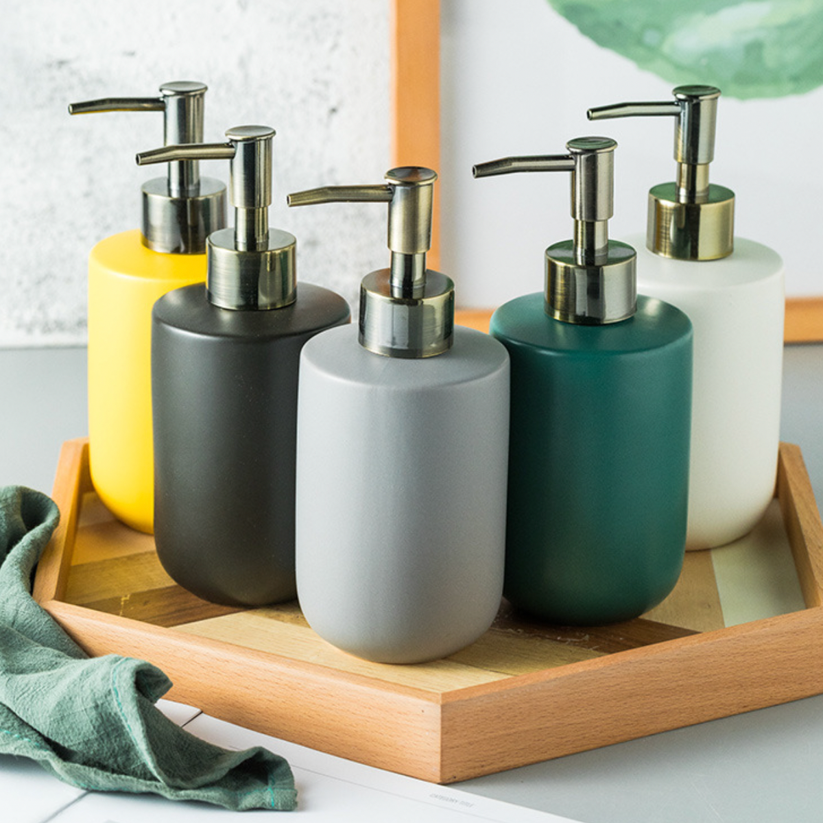 Fancy Soap Pump Bottle Nestasia