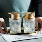 Glass Pump Bottle Nestasia