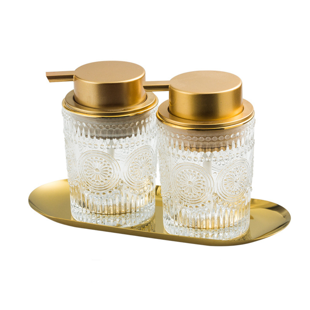 Glass Pump Bottle Nestasia