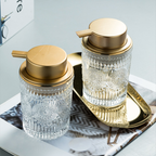 Glass Pump Bottle Nestasia