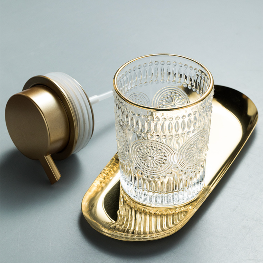 Glass Pump Bottle Nestasia