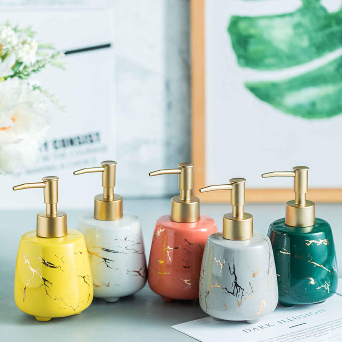Fancy Shampoo Dispenser Nestasia